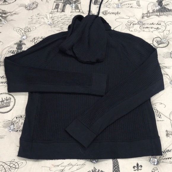 Rag & Bone 3D Ribbed Jersey Hoodie - Picture 2 of 5